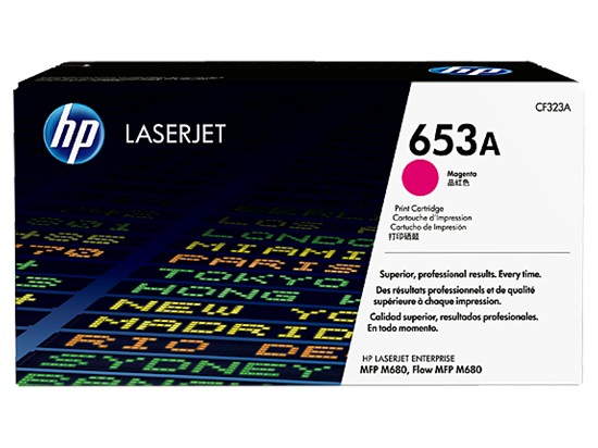 Picture of HP 653A Magenta Original LaserJet Toner Cartridge