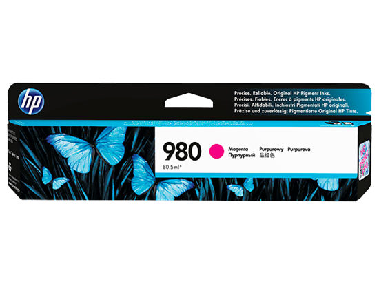 Picture of HP 980 Magenta Original Ink Cartridge