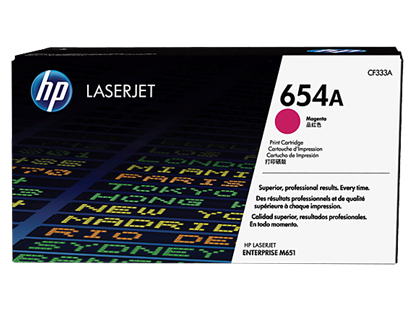 Picture of HP 654A Magenta Original LaserJet Toner Cartridge