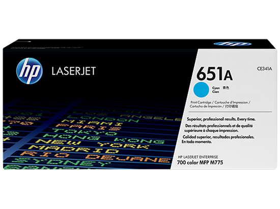 Picture of HP 651A Cyan Original LaserJet Toner Cartridge