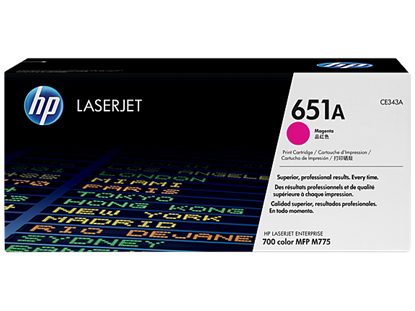 Picture of HP 651A Magenta Original LaserJet Toner Cartridge