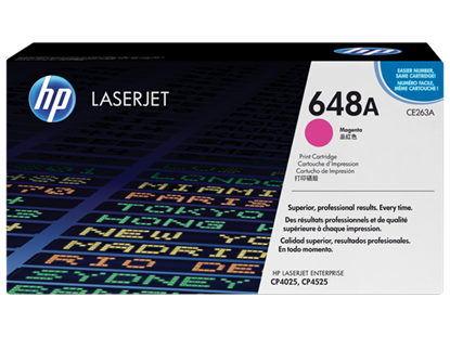 Picture of HP 648A Magenta Original LaserJet Toner Cartridge