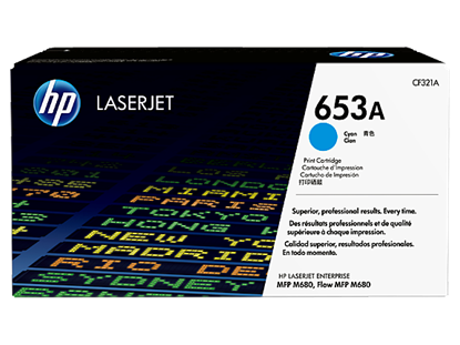 Picture of HP 653A Cyan Original LaserJet Toner Cartridge